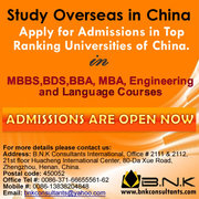 Study in China,  How to study in China,  Scholarships in China,  MBBS,  BD