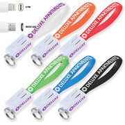 Printed 2 In 1 Charging Cable with Adroid & IOS | Vivid Promotions
