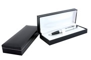 Black Imitation Leather Gift Box by Vivid Promotions | Promotions